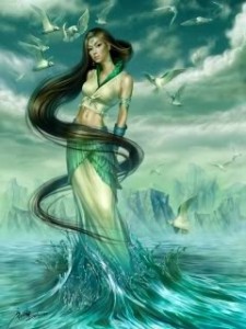 Kép: pinterest.com (Nerrivik - Eskimo Goddess of sea, and mother of all sea creatures)